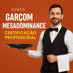 Imagem do curso Garçom MesaDominance – Certificação Profissional 