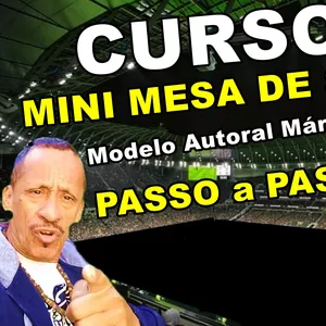 Imagem de capa para o Curso online Mini Mesa Sinuca Caseiro Modelo Márcio Dourado