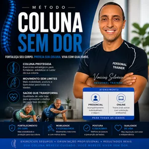 Imagem do curso Método Coluna Sem Dor - Vinícius R. Silvério 