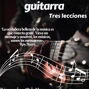 Imagen de portada para Evento online Curso Básico de guitarra