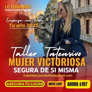 Imagen de portada para Curso online TALLER INTENSIVO MUJER VICTORIOSA SEGURA DE SI MISMA