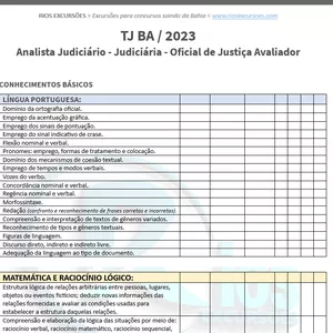 Imagem de capa para o Curso online Edital verticalizado TJBA