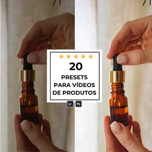 Curso LEVE JUNTO: 20 Presets de Vídeo - Lançamento 2025