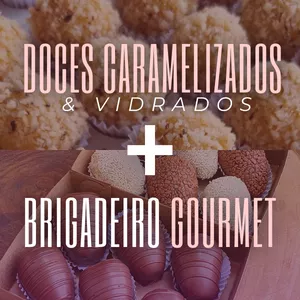 Imagem de capa para o Curso online E-book Doces Caramelizados + Brigadeiros Gourmet