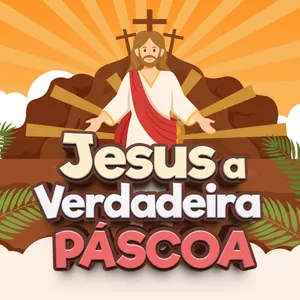 Imagem de capa para o Ebook Jesus, a verdadeira Páscoa - Escolinha da Bíblia