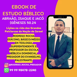 Imagem de capa para o Ebook E-BOOK DE ESTUDOS BÍBLICOS