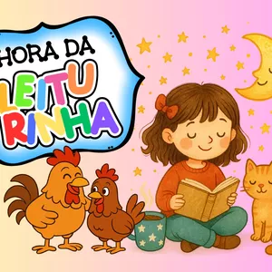 Imagem de capa para o Ebook Hora da Leiturinha