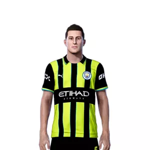 Imagem de capa para o Curso online Manchester City Kit do uniforme 2 24/25 para PES2021 e PES2018 PC