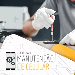 Imagem de capa para o Curso online Curso Completo Manutenção e Conserto de Celular Versão 4.0