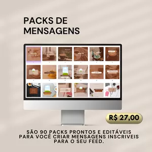 Imagem de capa para o Ebook PACK DE 90 MENSAGENS