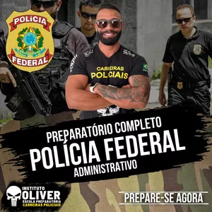 Imagem do curso 👮‍♂️Preparatório Completo POLÍCIA FEDERAL Cargo Administrativo  - Instituto Óliver