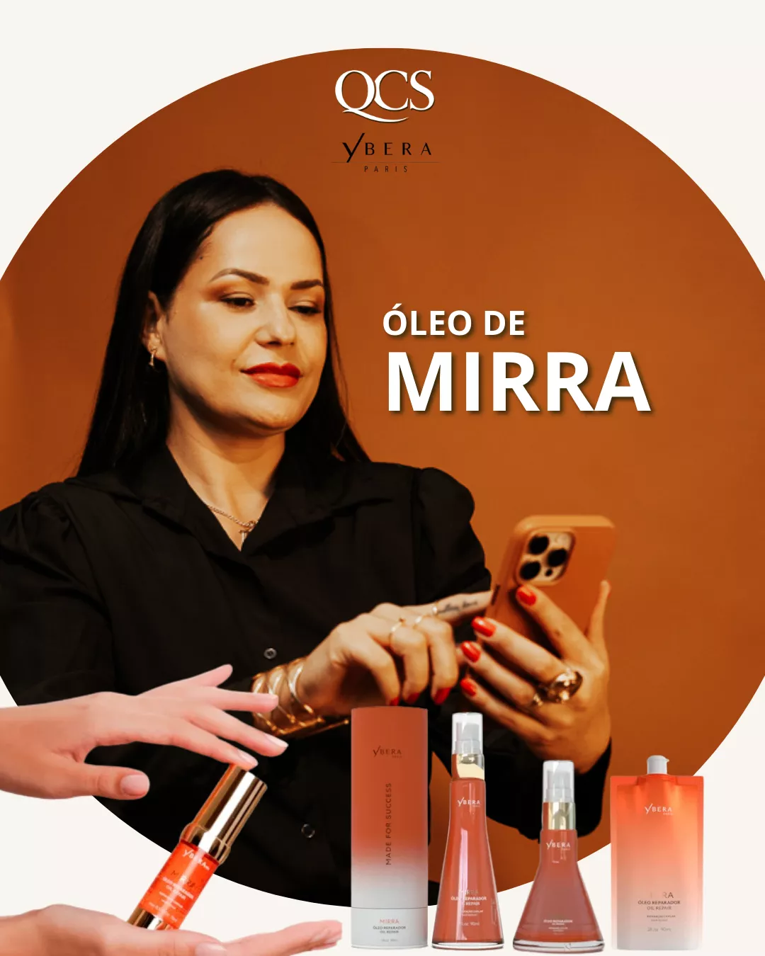 Ybera Paris Loja Oficial Linha óleo de mirra