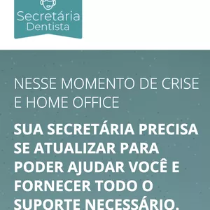 Imagem de capa para o Curso online Curso UPGRADE Secretária DENTISTA