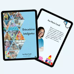 Imagem de capa para o Ebook Ebook: Brincadeiras Inteligentes 3 a 6 anos