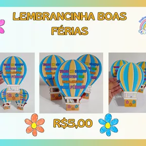 Imagem de capa para o Ebook 🤩Lembrancinha Boas Férias 🤩