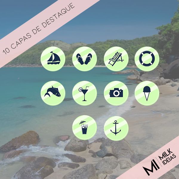 Wallpaper Capa Destaque Para Instagram De Praia 1 Milk Ideias Learn A For Android