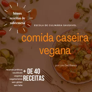 Imagem principal do produto Ebook - Comida Caseira Vegana por Lais Del Bianco 