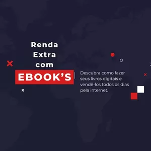 Imagem de capa para o Ebook Te ajudo a criar seu primeiro Ebook e vendê-lo pela internet