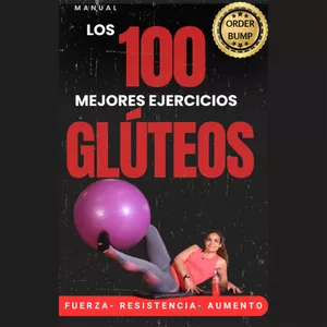 Imagen de portada para Curso online Los 100 mejores ejercicios de glúteos mas Rutinas + Nutrición