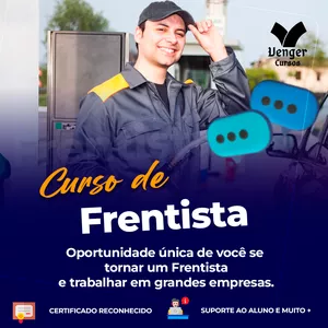 Imagem de Curso de Frentista Profissional criado por Venger Cursos na hotmart