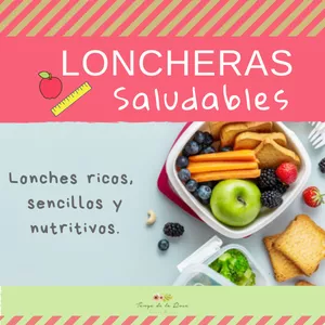 Imagen de portada para Ebook Recetario Loncheras Saludables