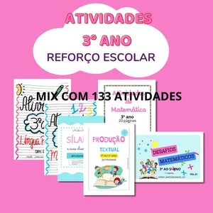 Imagem de capa para o Curso online COMBO ATIVIDADES COMPLEMENTARES 3º ANO(ENSINO FUNDAMENTAL)