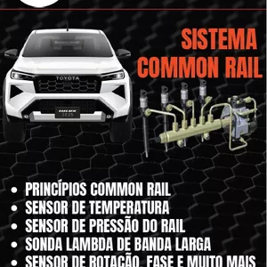 Imagem de capa para o Ebook Sistema Diesel Common Rail