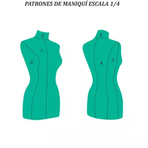 Imagen de portada para Ebook MOLDES DE MANIQUÍ EN 1/2 DE ESCALA CONTUTORIAL DE ARMADO EN YOUTUBE