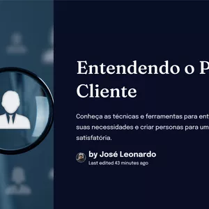 Imagem de capa para o Ebook Entendendo o Perfil do Cliente