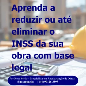 Imagem de capa para o Ebook Como reduzir ou até zerar o INSS da sua obra com a Decadência