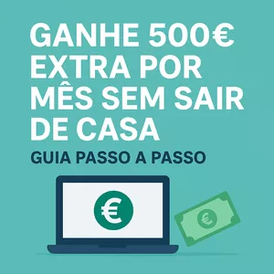 Imagem de capa para o Ebook Renda Extra dos 0 aos 500€