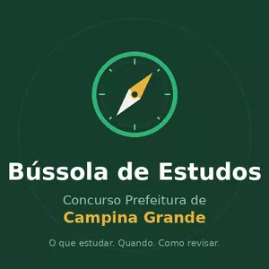 Imagem do curso Bússola de Estudos — Cronograma Inteligente para Concursos e Certificações