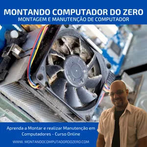 Imagem de capa para o Curso online Montando Computador do Zero