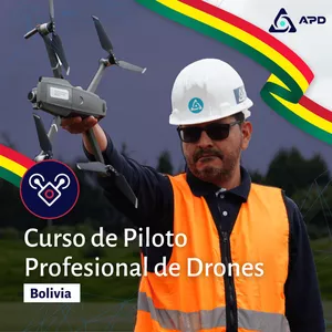 Imagen de portada para Curso online Curso de Piloto Profesional de Drones Bolivia