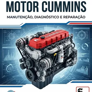 Imagem de capa para o Ebook Treinamento técnico motor  Cummins  ISB e QSB1500pg PDF
