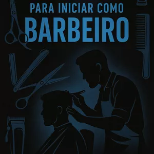 Imagem de capa para o Curso online  "12 Passos para Iniciar como Barbeiro: Curso Profissional com Leandro Felix"