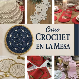 Imagen de portada para Curso online Crochet en la Mesa