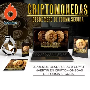 Imagen de portada para Curso online CRIPTOMONEDAS DESDE CERO DE FORMA SEGURA