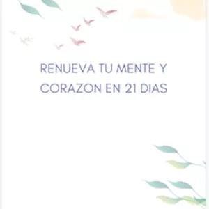 Imagen de portada para Ebook Plan Devocional : “Renueva tu Mente y Corazón en 21 Días” 