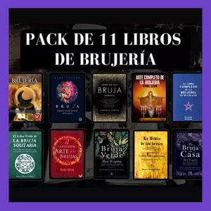 Imagen de portada para Ebook PACK DE LIBROS DE BRUJERIA MÁS BONOS