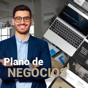 Imagem de capa para o Curso online Plano de Negócios - Template de PowerPoint