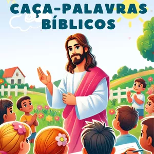 Imagem de capa para o Ebook CAÇA PALAVRAS BIBLICO