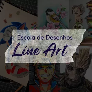 Imagem de capa para o Curso online Escola Line Art
