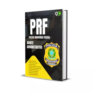 Imagem de capa para o Curso online Apostila PRF - Agente Administrativo - Versão Impressa