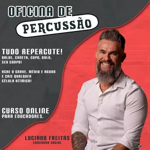 Imagem de capa para o Curso online Oficina de Percussão - Luciano Freitas 