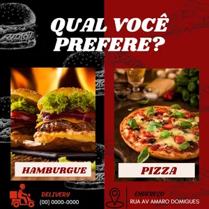 Imagem de capa para o Ebook templates de hamburgueria e pizzaria