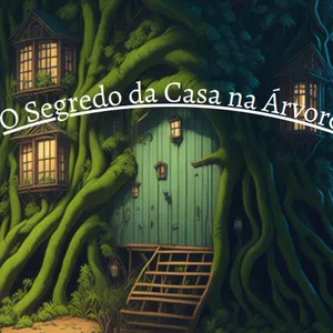 Imagem de capa para o Ebook O Segredo da Casa na Árvore (História infantil)