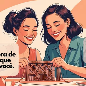 Imagem do curso DESTRAVE A PROFESSORA DE MACRAMÊ QUE EXISSTE EM VOCÊ