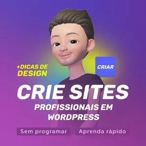 Imagem de CRIE sites Profissionais em Wordpress criado por Nelson na hotmart