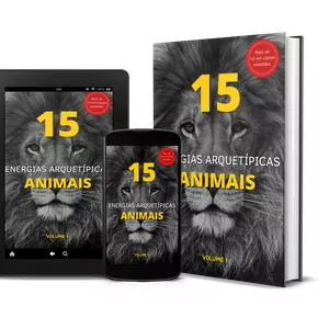 Imagem de capa para o Ebook 15 Principais Energias Arquetípicas - Animais